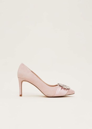 Phase Eight Embellished Court Heels Rose Australia | EQ7402365